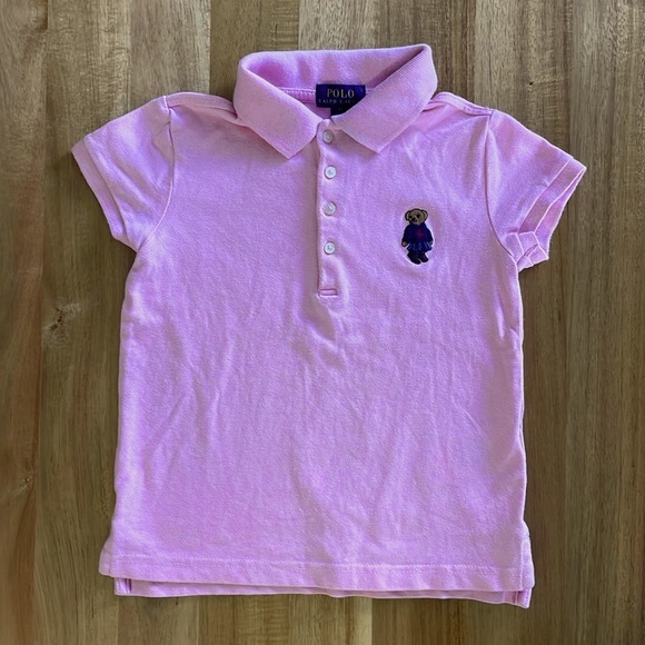 Polo Ralph Lauren Other - POLO Ralph Lauren Pink Shirt with Embroidery, size 6X